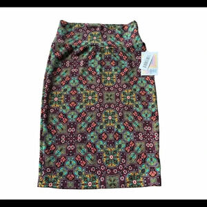LulaRoe Cassie Print Stretch Pencil Skirt *NWT